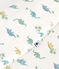 Babies' 2 TOG dinosaur patterned cotton sleeping bag MARSHMALLOW white/MULTICO white