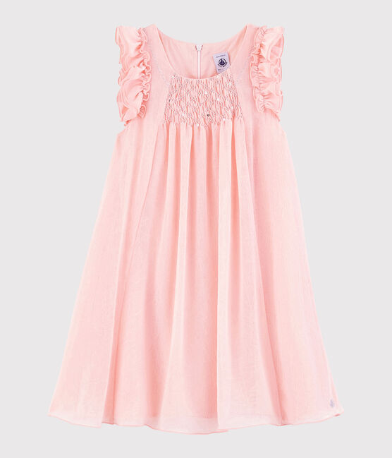 Girls' Crêpe Formal Dress MINOIS pink