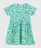 Babies' Cotton Dress MARSHMALLOW white/MULTICO white