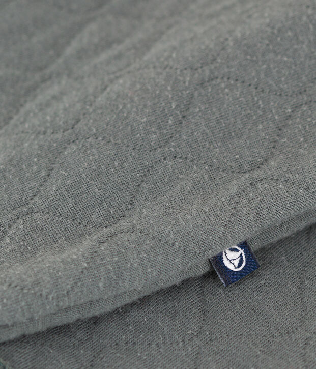 Babies' Quilted Tube Knit Jumpsuit green