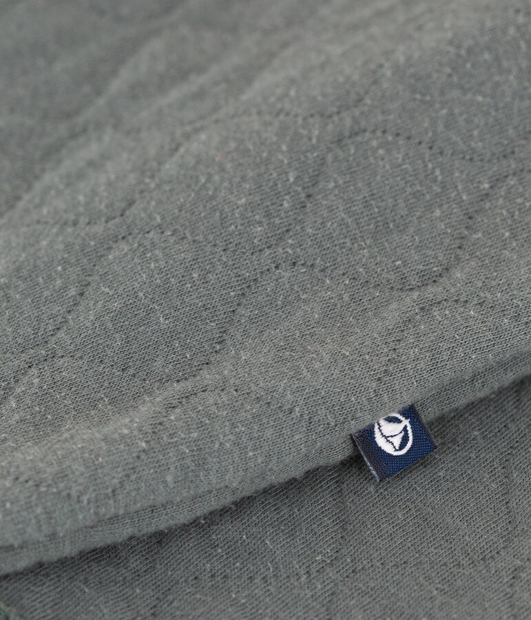 Babies' Quilted Tube Knit Jumpsuit green