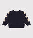 Babies' fleece sweatshirt
