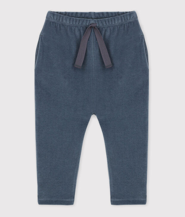 Babies' Velour Trousers grey