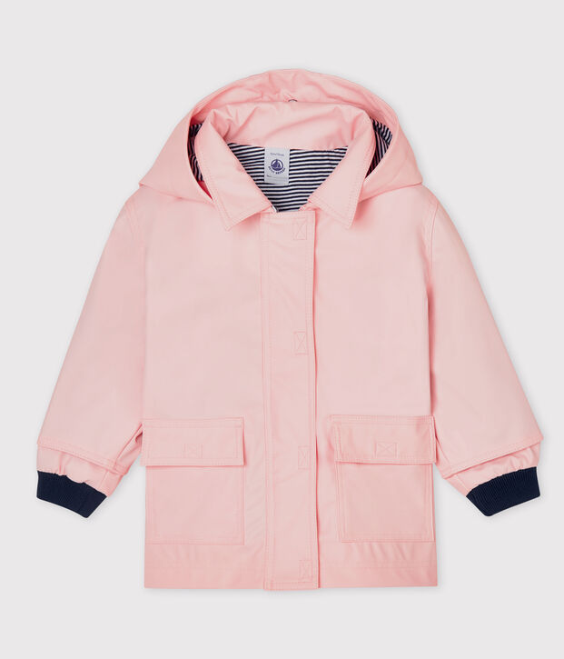Petit Bateau Baby Girls' Iconic Raincoat pink