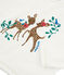 Girls' Screen Printed T-Shirt MARSHMALLOW white