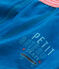 Boy's patterned boxer Mykonos blue