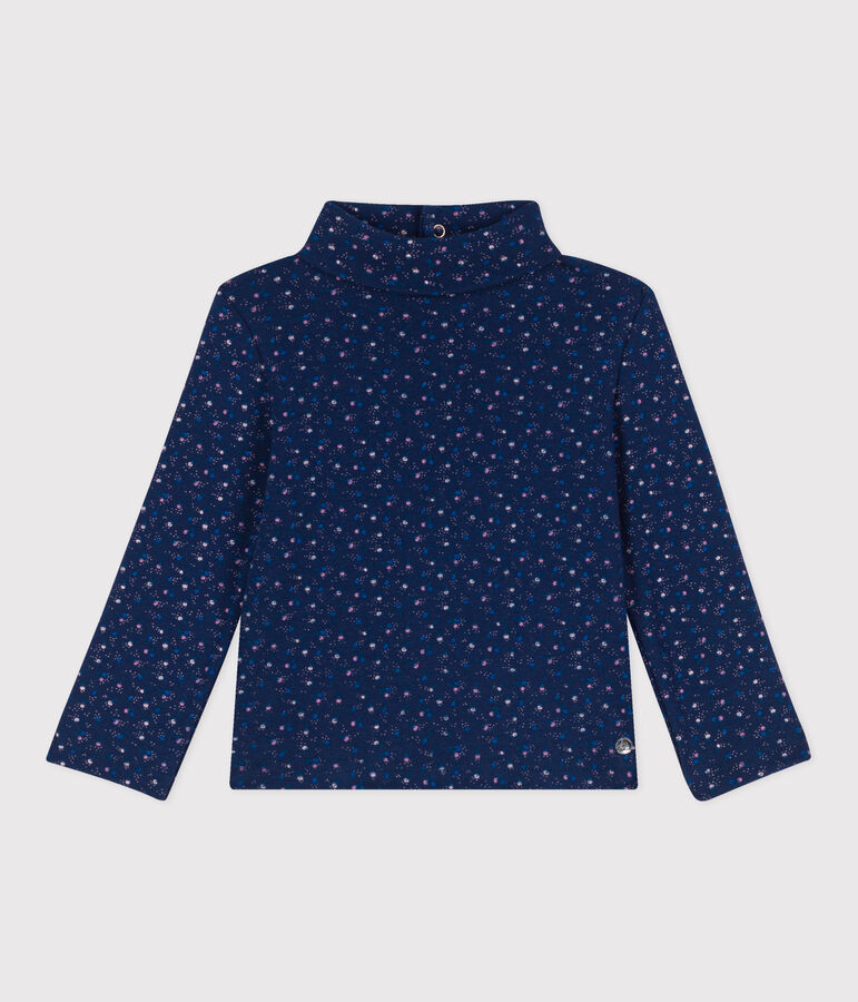 Babies' Cotton Polo Neck blue/multicolor