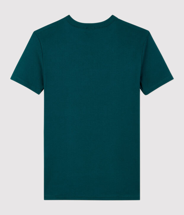 Women's Iconic Round-Neck Cotton T-Shirt green