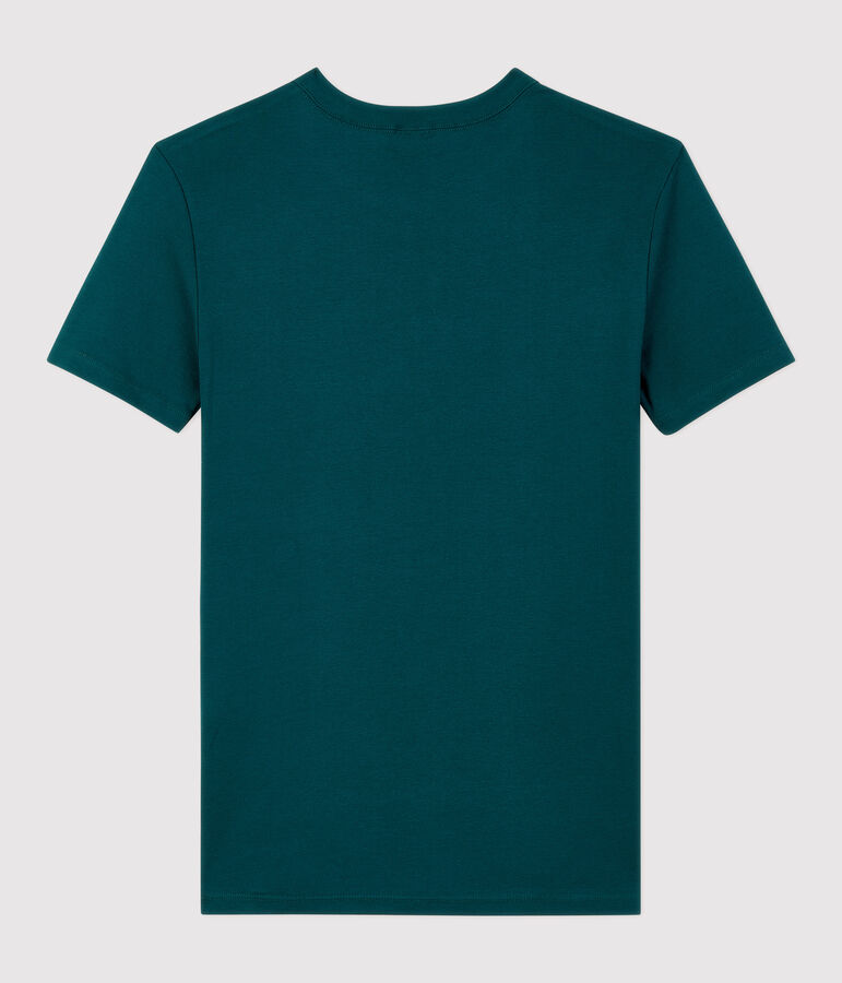 Women's Iconic Round-Neck Cotton T-Shirt green