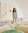 Children's Plain Cotton Pyjamas HERBIER green
