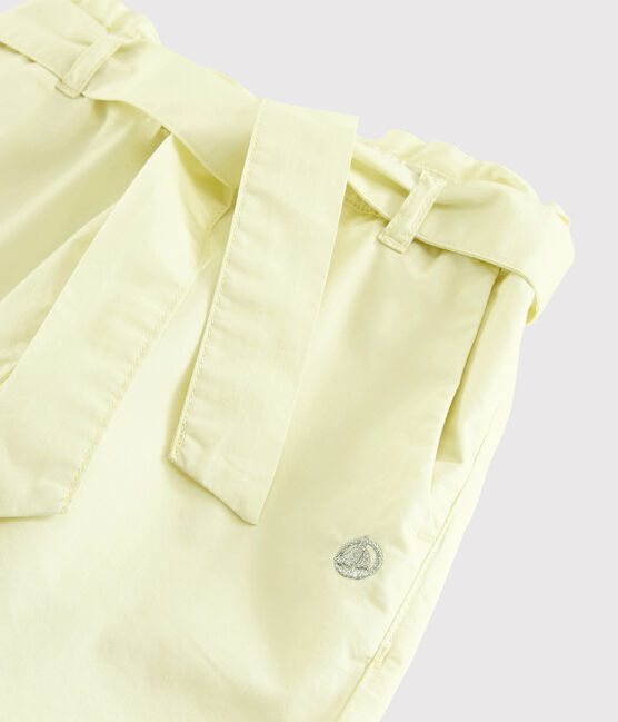 Girls' Serge Trousers CITRONEL yellow