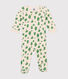Babies' tree print brushed terry towelling pyjamas