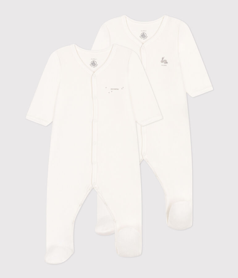 Babies' Velour Pyjamas 2-Pack multicolor