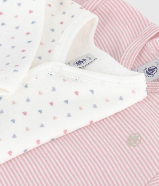 Pack of babies' printed cotton pyjama suits variante 1