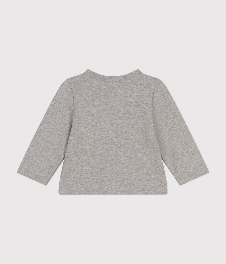 Babies' Fleece Cardigan grey