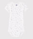 Baby Girls' Short-Sleeved Bodysuit