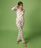Women's Heart Cotton Wrapover Cardigan MARSHMALLOW white/TERKUIT red