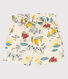 Girls' Patterned Poplin Shorts