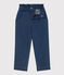 Girls' Lightweight Straight-Fit Denim Trousers DENIM blue