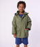 Children's iconic raincoat OLIVINE green