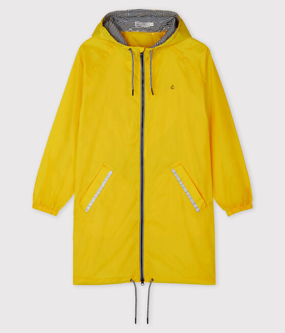 Women's Long Windbreaker JAUNE yellow