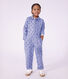 Children's cotton jumpsuit printed with hearts