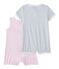 Set of 2 baby girl's rompers . white