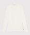 The Iconic rollneck for women in wool and cotton MILK Ecru