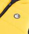 Doudoune enfant sans manche bicolore réversible SMOKING blue/JAUNE yellow