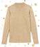 women's iconic sailor sweater BRINDILLE brown/DORE yellow