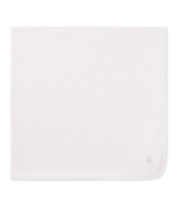 Baby's unisex milleraies-striped sheet pink/white