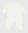 Babies' floral cotton pyjamas white/multicolor