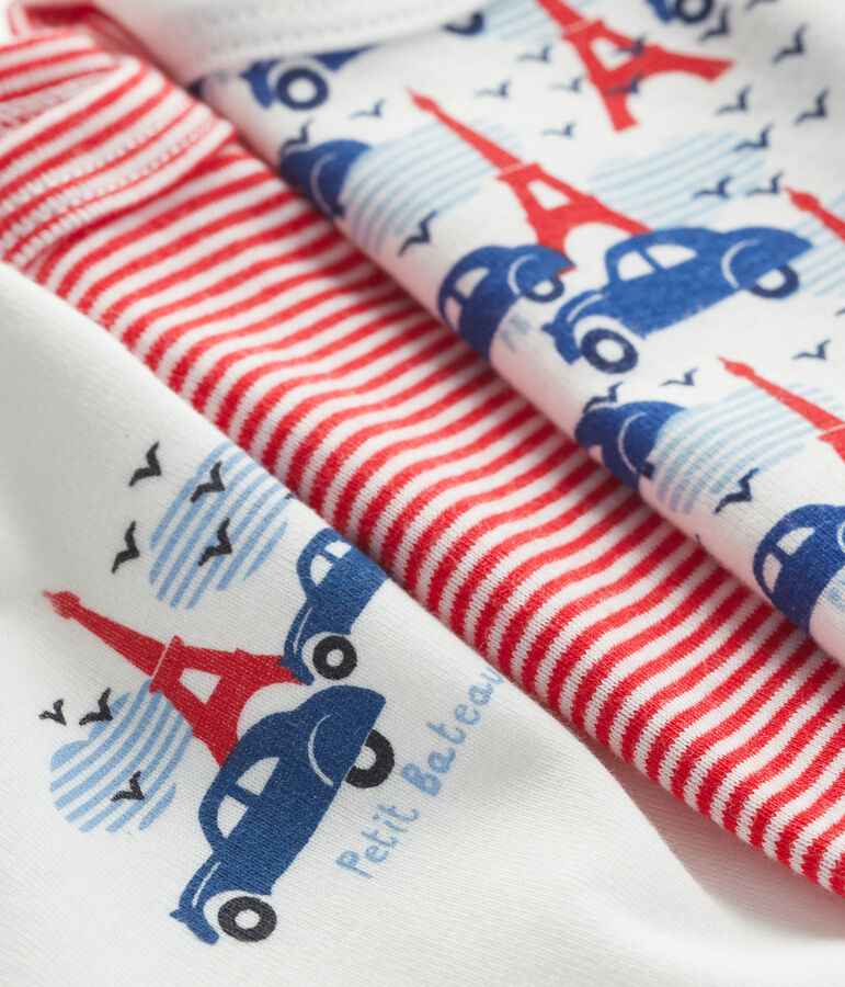 Baby Boys' Short-Sleeved Bodysuit - 3-Piece Set variante 1