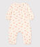 Babies' Bird Patterned Cotton Gauze Jumpsuit AVALANCHE white/MULTICO
