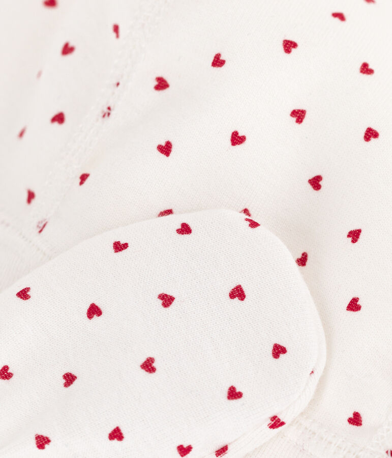 Cotton Hat and Mittens Set multicolor