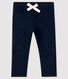 Baby boy's tube knit trousers