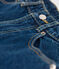 Women's Eco-Friendly Cotton Jeans BLEU DELAVE blue