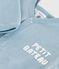 Babies' velour sleepsuit ENNEIGE blue