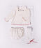 Babies' gift box with a blouse, bloomers and tights multicolor