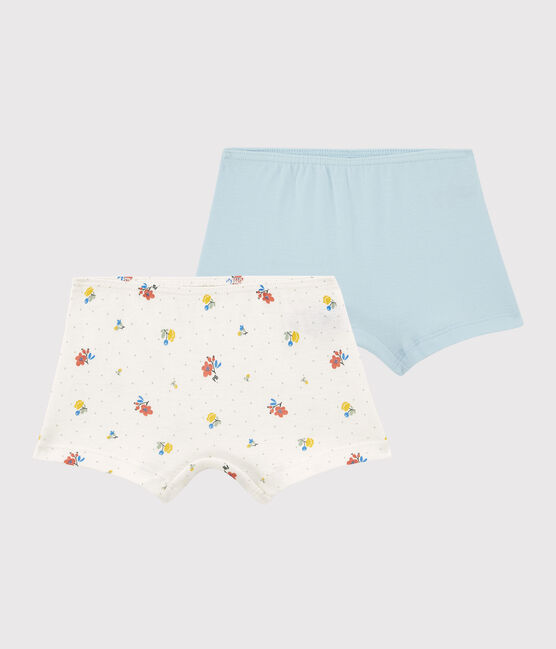 Girls' Floral Cotton Hipsters - 2-Pack variante 1
