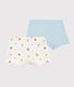 Girls' Floral Cotton Hipsters - 2-Pack