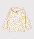 Unisex print windbreaker for babies