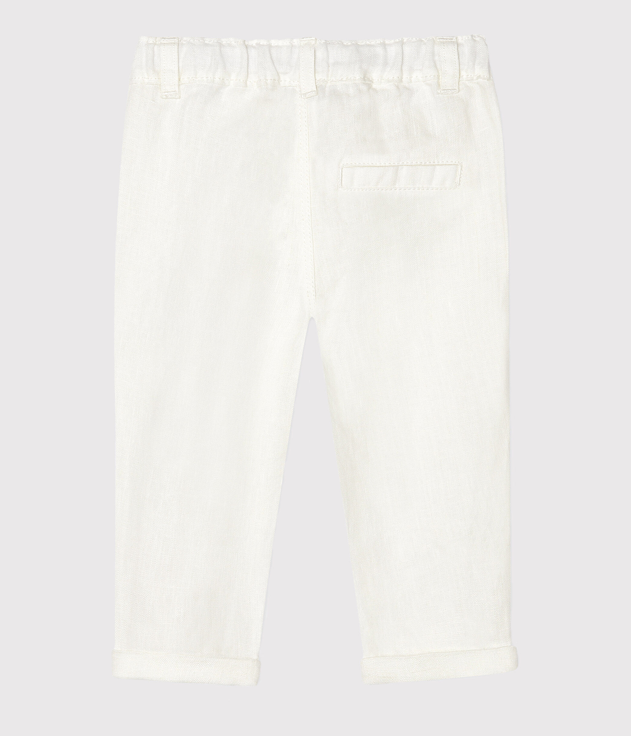 baby boy white trousers
