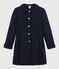 Girls' Tube Knit Coat SMOKING blue