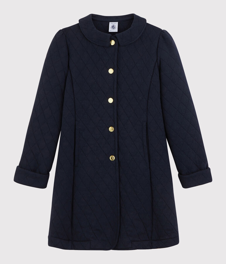 Girls' Tube Knit Coat blue