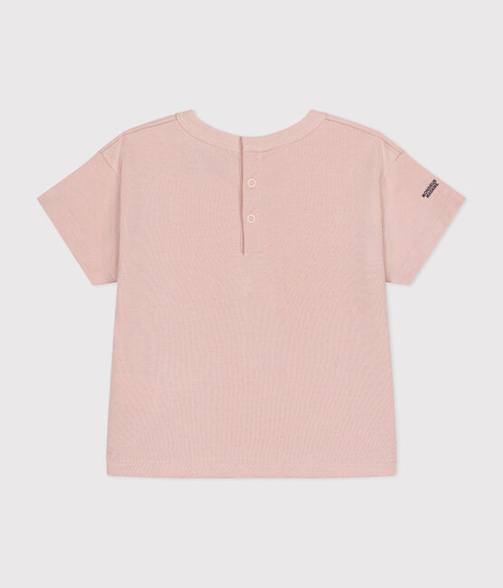 Babies' cotton Mr. Men and Little Miss T-shirt SALINE pink