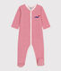 Babies' Love Patterned Velour Pyjamas