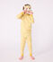 Children's leopard print cotton fancy dress pyjamas MARSHMALLOW white/MULTICO white