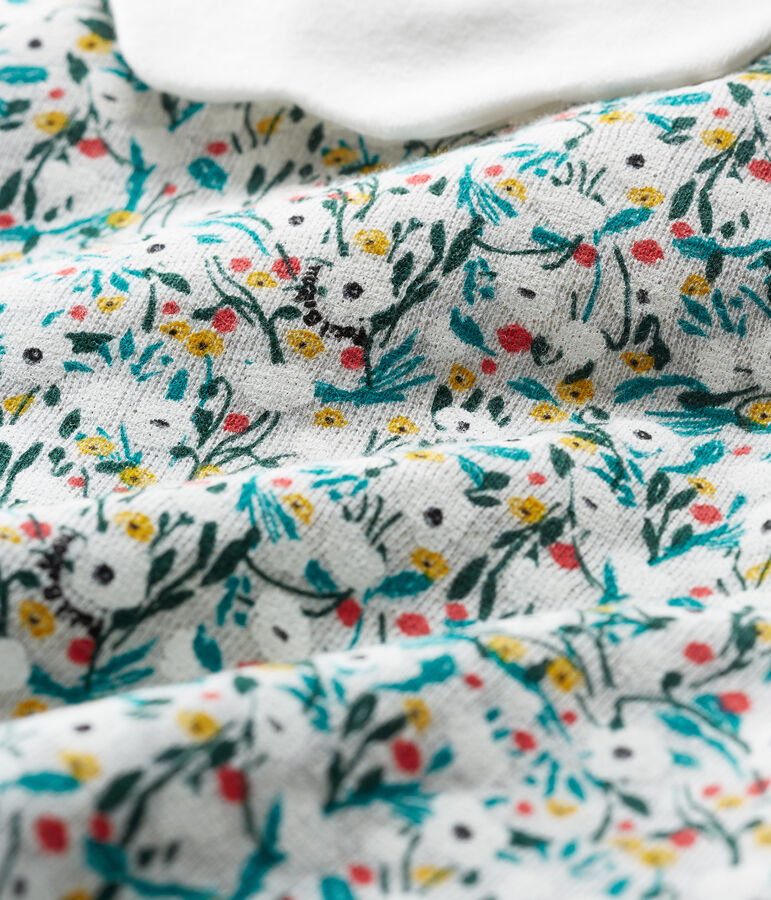 Baby Girls' Long-Sleeved Print Dress grey/multicolor