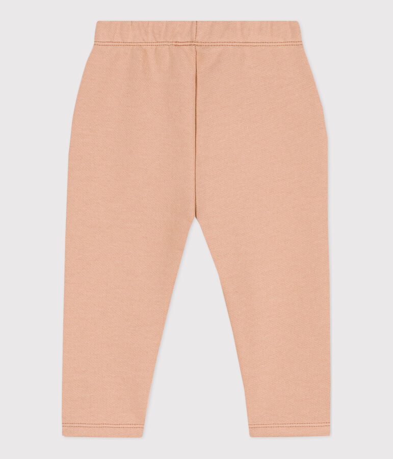 Babies' Plain Fleece Trousers beige